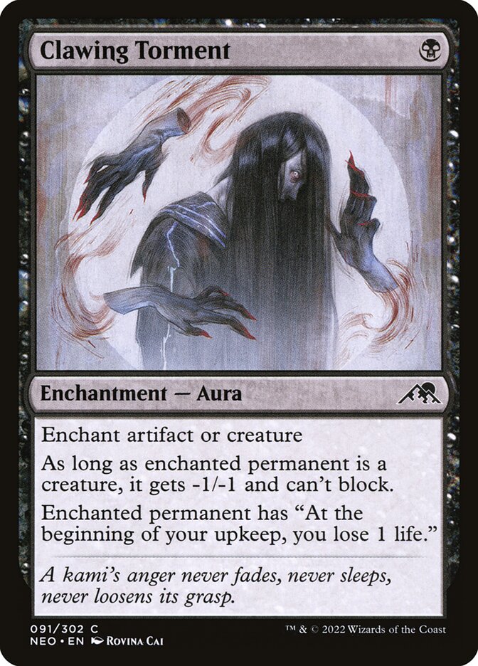 Clawing Torment Foil