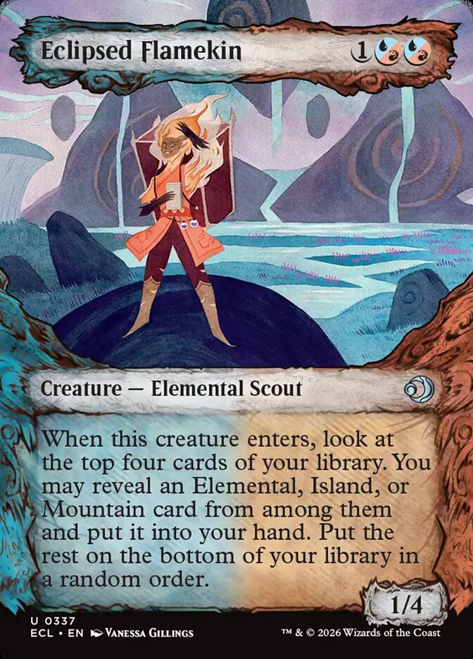 Eclipsed Flamekin Showcase Foil