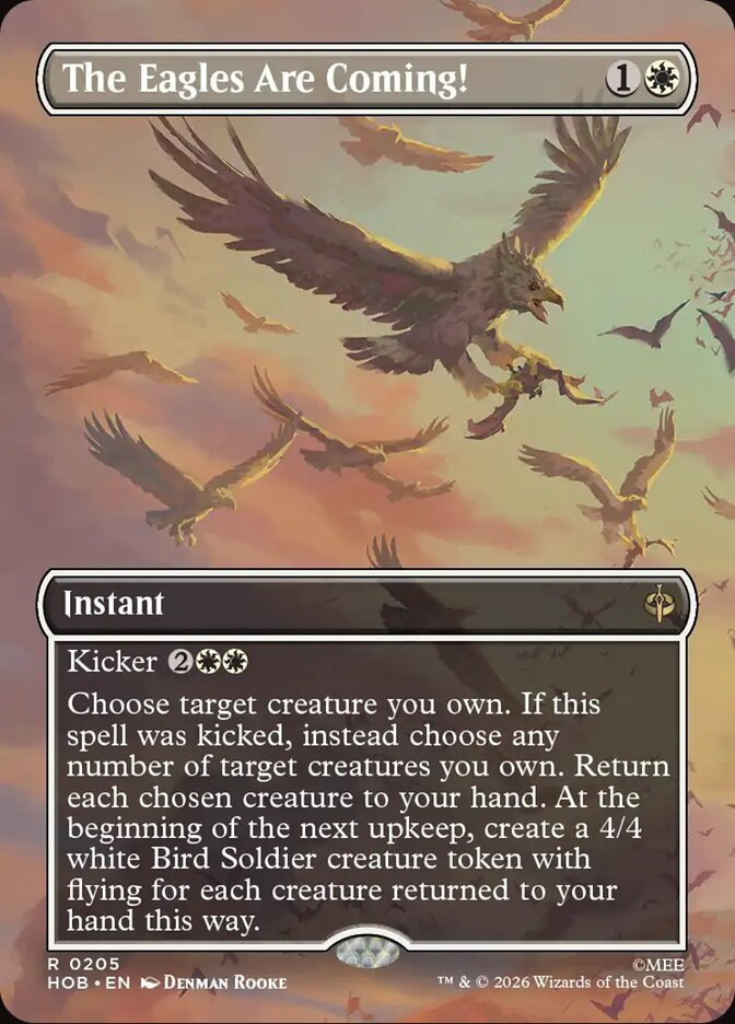The Eagles Are Coming! Borderless Scene