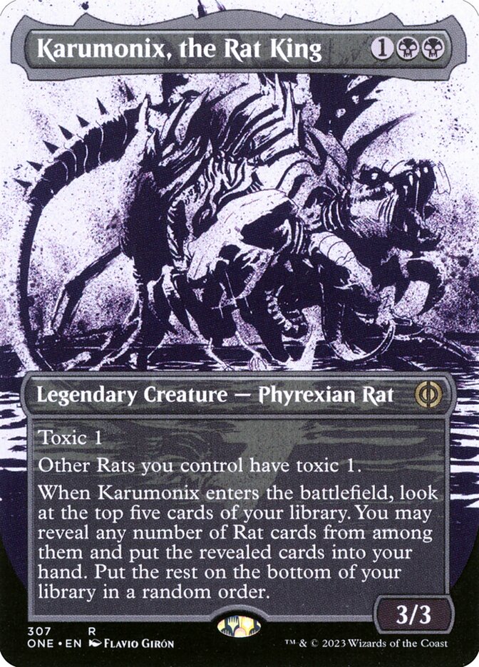 Karumonix, the Rat King Showcase Foil