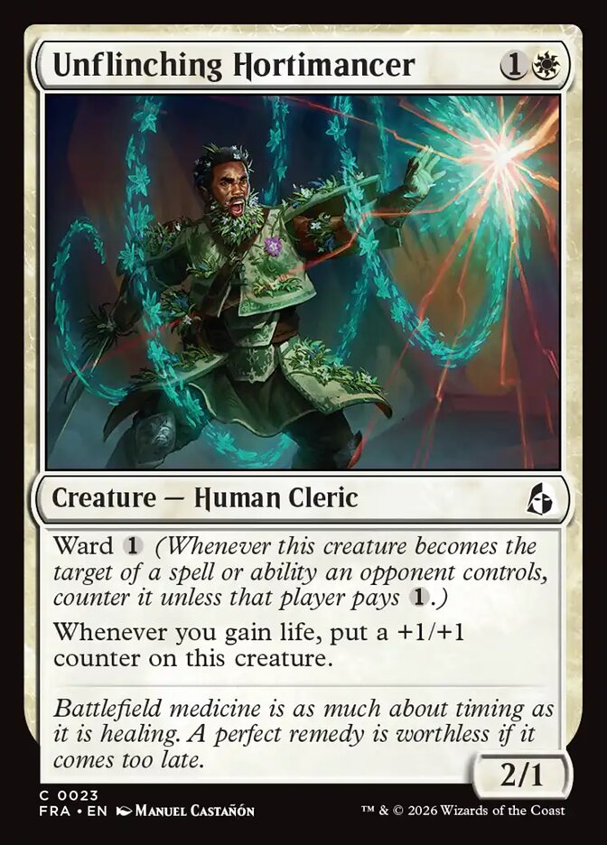 Unflinching Hortimancer Foil