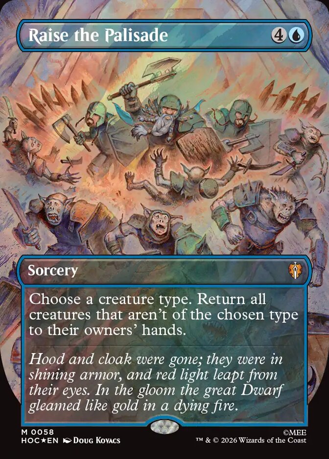Raise the Palisade Classic Artist Surge Foil