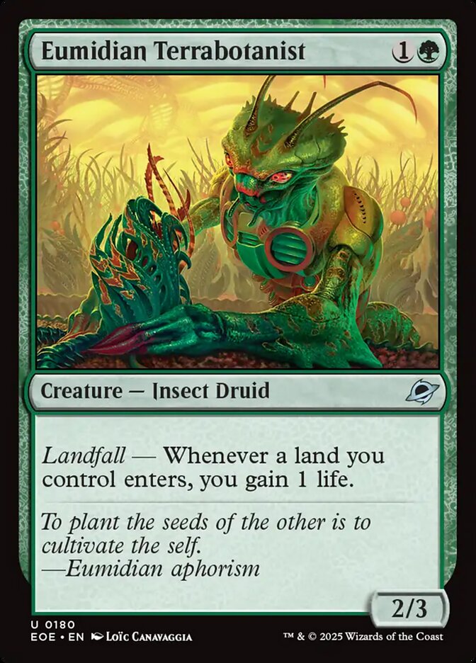 Eumidian Terrabotanist Foil