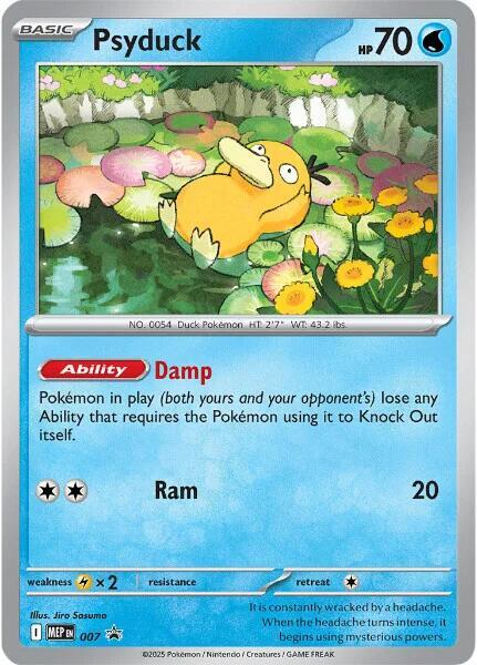 Psyduck Cosmic Foil