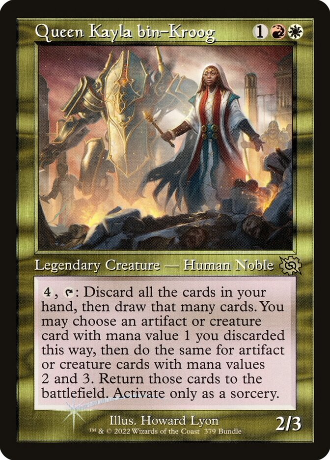 Queen Kayla bin-Kroog Promo Foil
