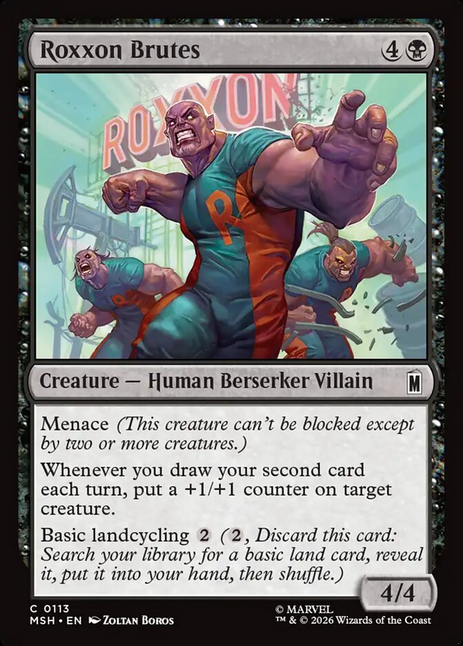 Roxxon Brutes Foil