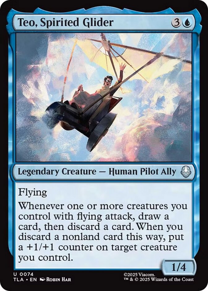 Teo, Spirited Glider Foil