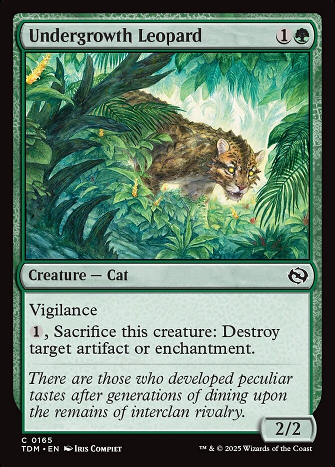 Undergrowth Leopard Foil