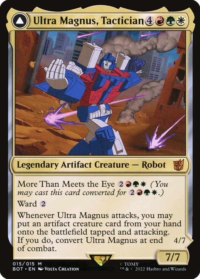 Ultra Magnus, Tactician // Ultra Magnus, Armored Carrier Foil