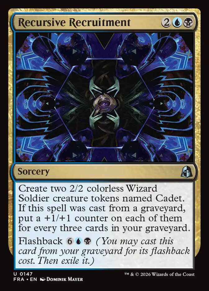Recursive Recruitment Foil