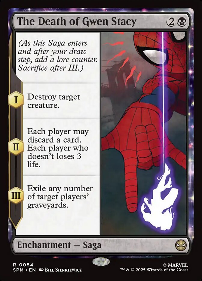 The Death of Gwen Stacy Foil