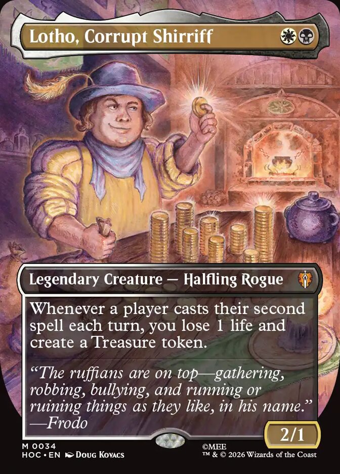Lotho, Corrupt Shirriff Classic Artist