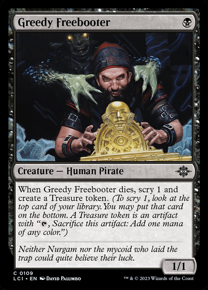 Greedy Freebooter Foil