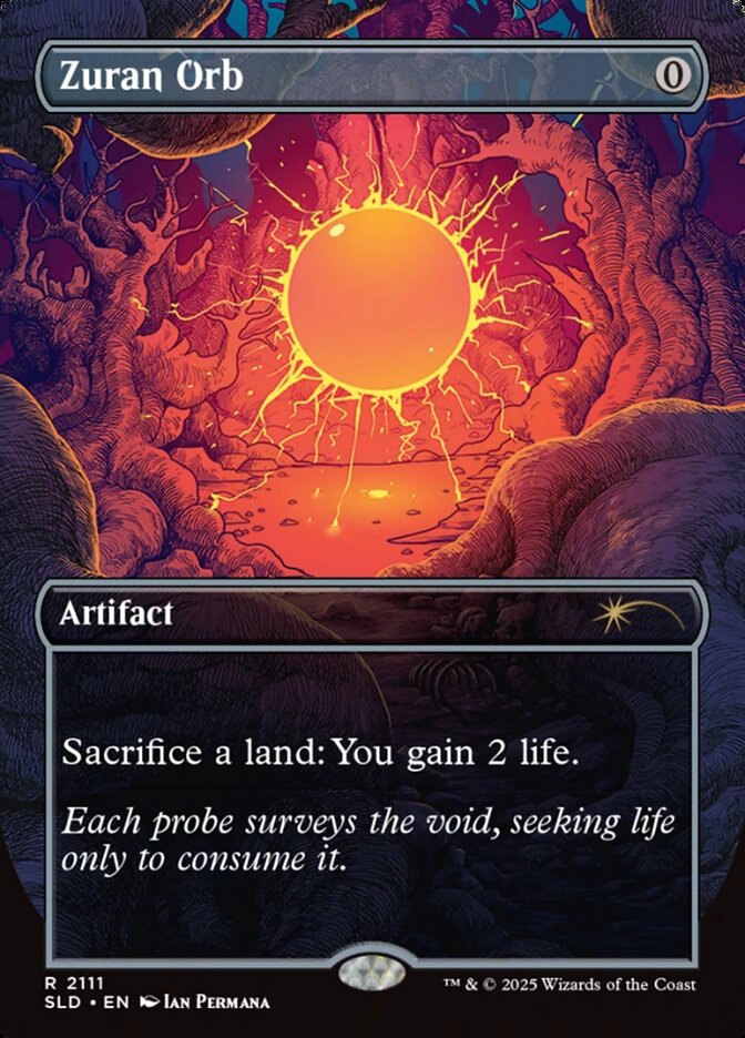 Zuran Orb Secret Lair GalaxFoil