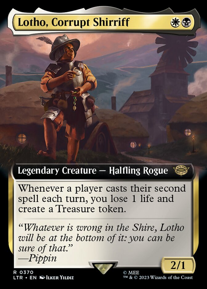 Lotho, Corrupt Shirriff Extended Art