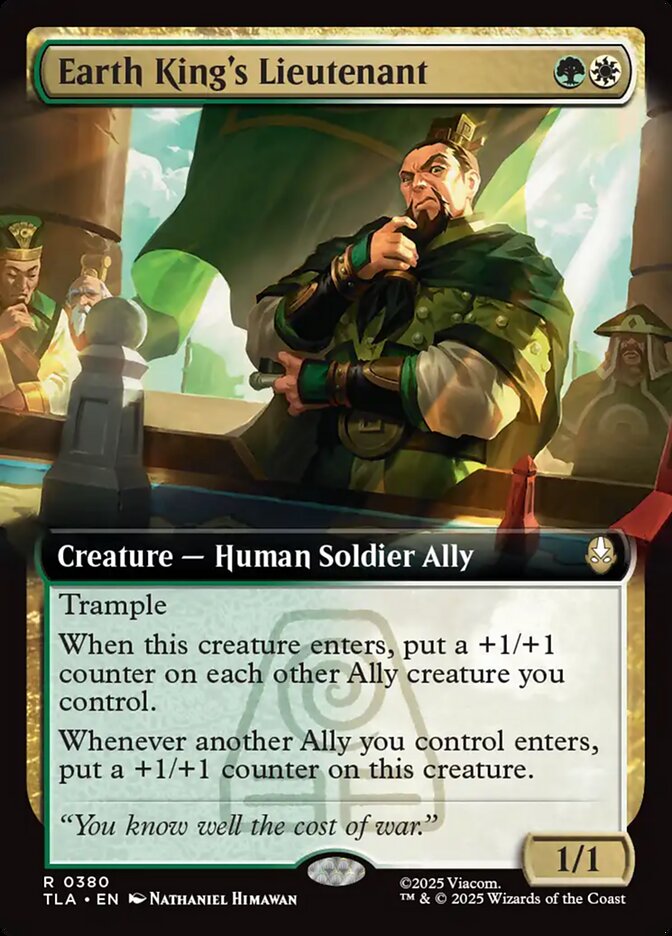 Earth King's Lieutenant Extended Art