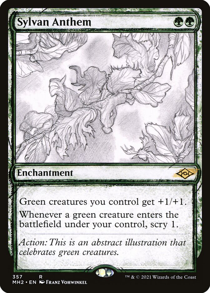 Sylvan Anthem Showcase Foil