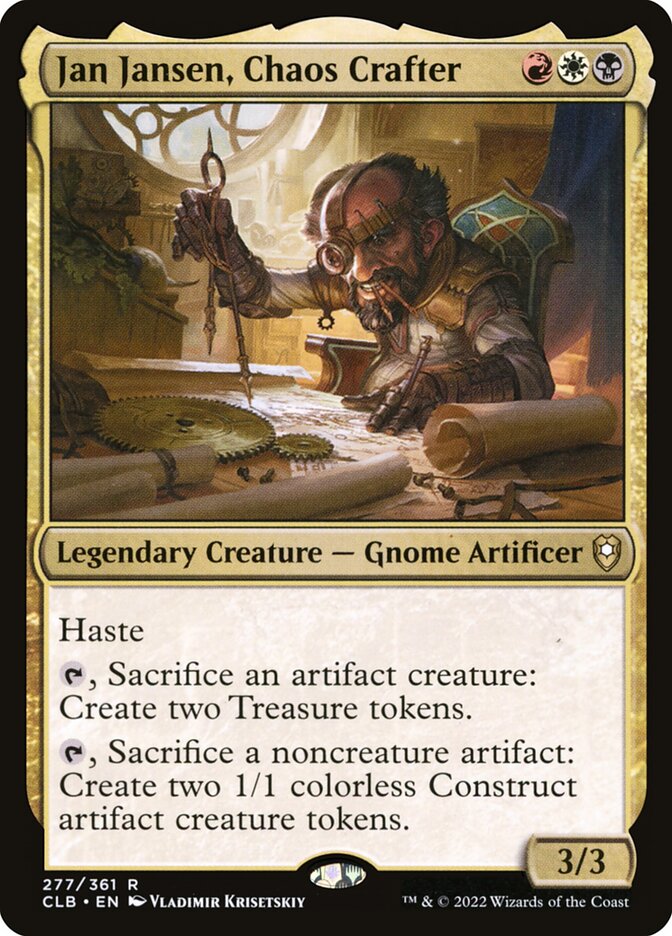 Jan Jansen, Chaos Crafter Foil