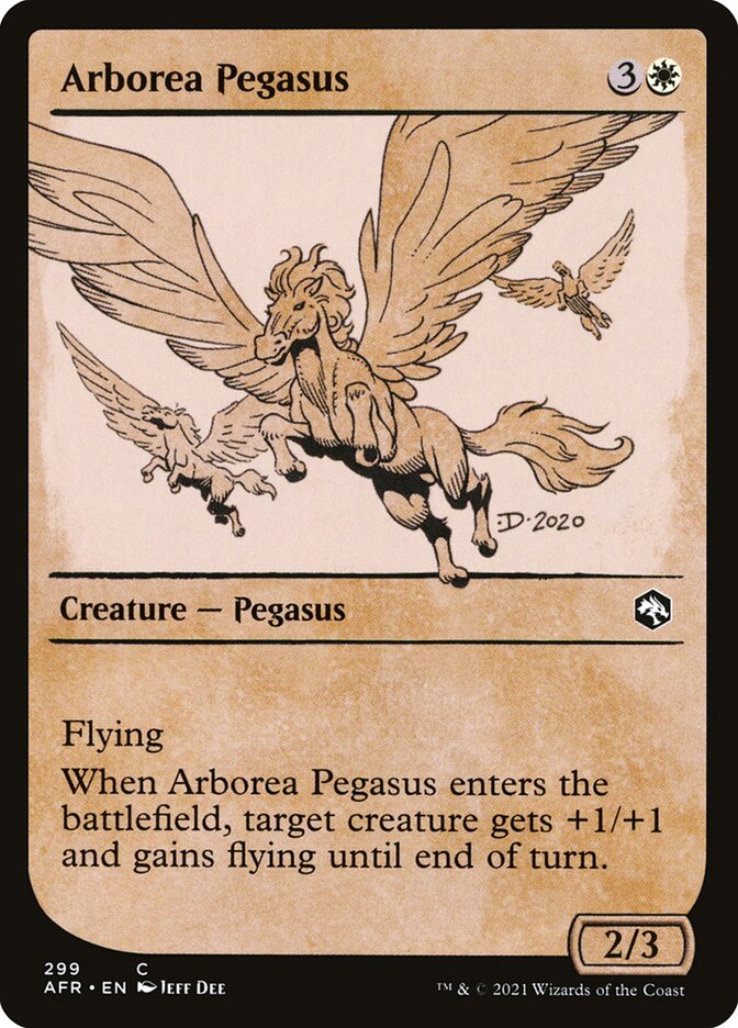Arborea Pegasus Showcase Foil
