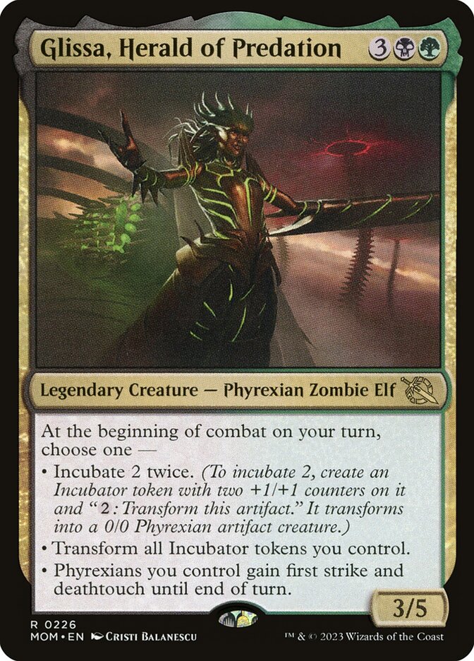 Glissa, Herald of Predation Foil