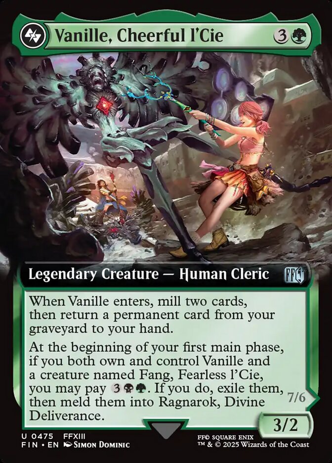 Vanille, Cheerful l'Cie Extended Art