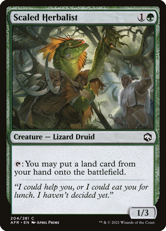 Scaled Herbalist Foil