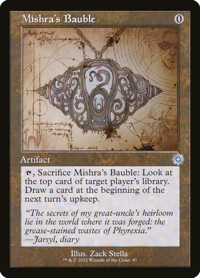 Mishra's Bauble Retro Frame