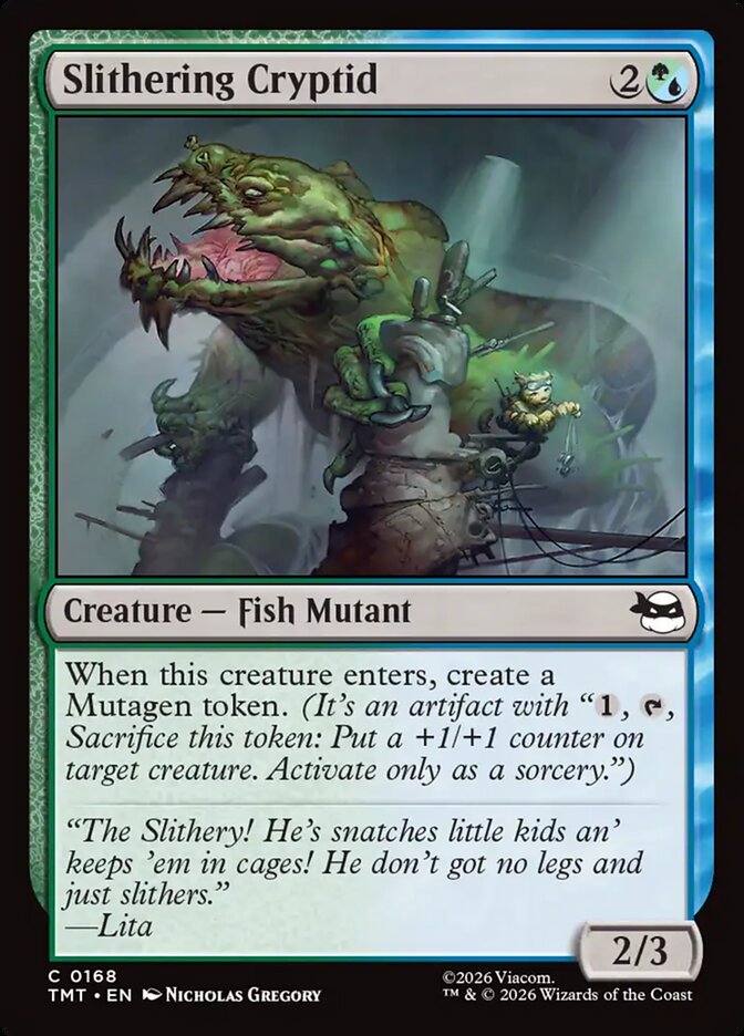 Slithering Cryptid Foil