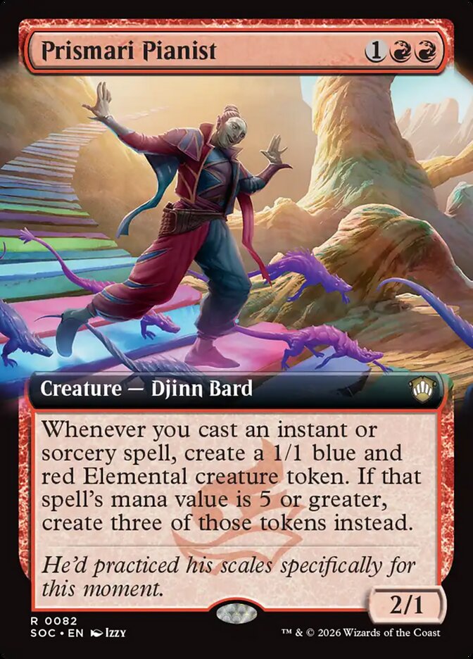 Prismari Pianist Extended Art