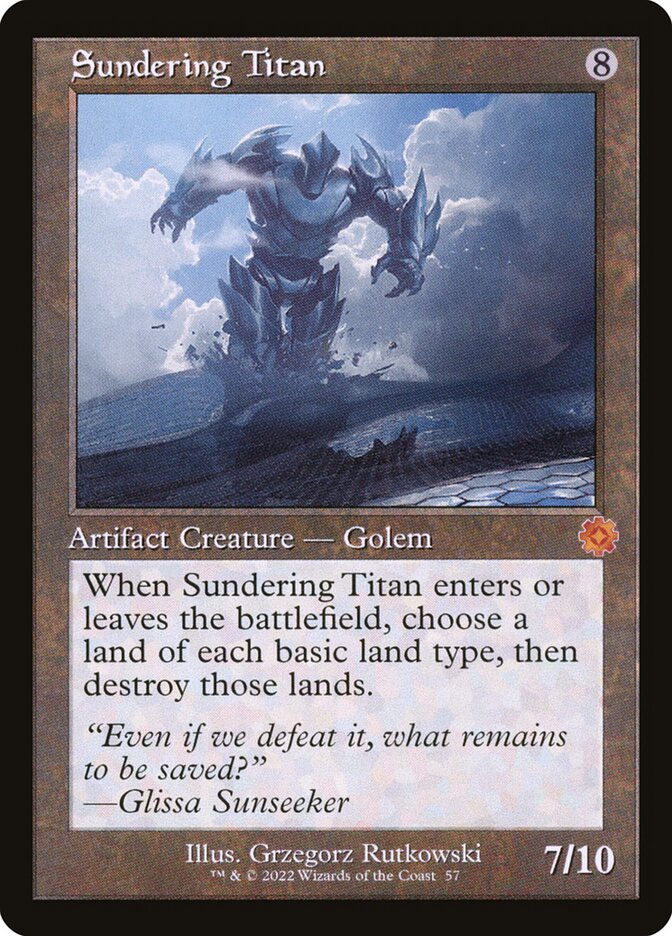 Sundering Titan Retro Frame