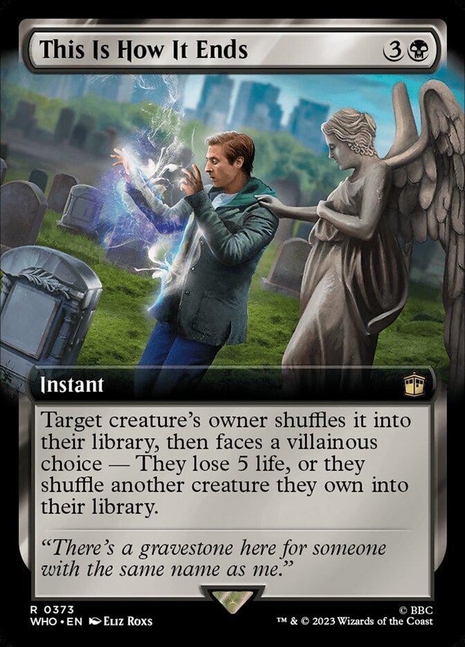 This Is How It Ends Extended Art