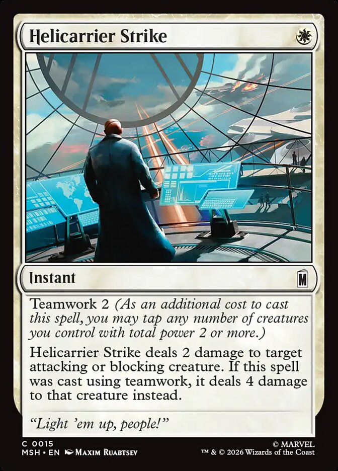 Helicarrier Strike Foil