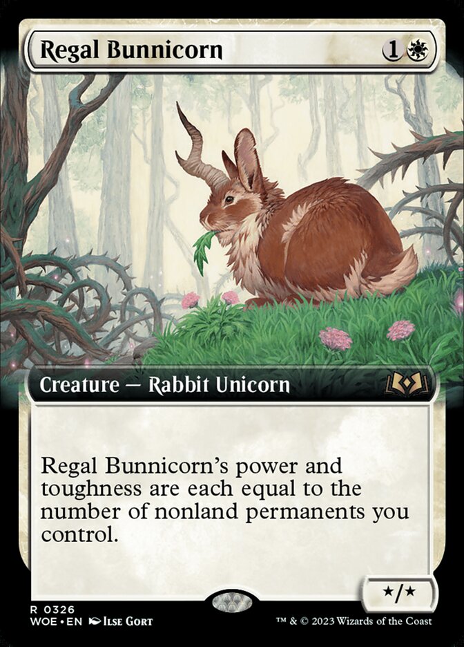 Regal Bunnicorn Extended Art