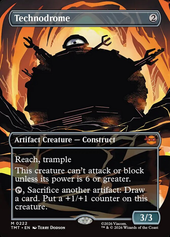 Technodrome Borderless Silhouette