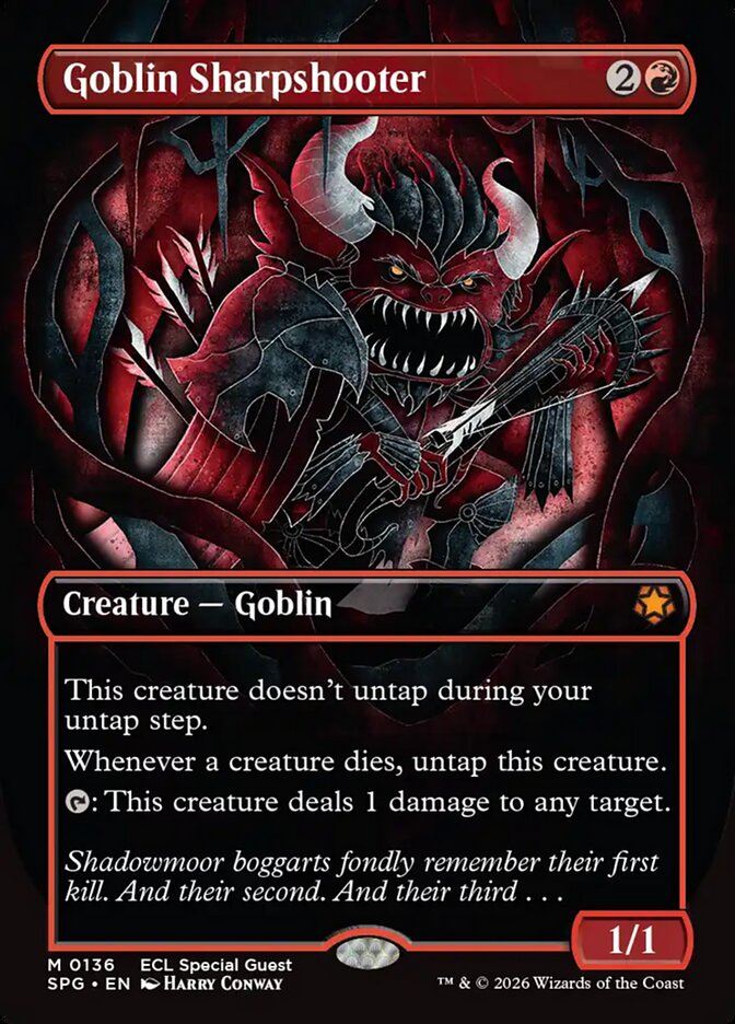 Goblin Sharpshooter Special Guest Foil