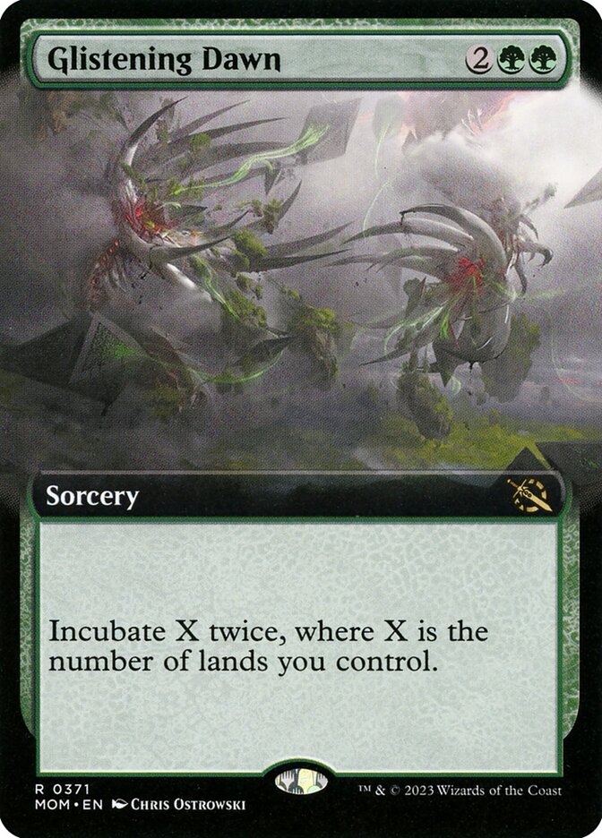 Glistening Dawn Extended Art Foil