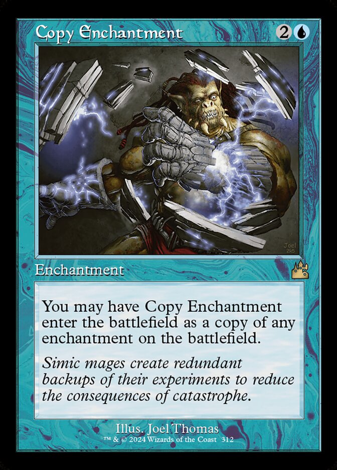 Copy Enchantment Retro Frame