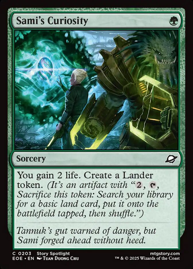 Sami's Curiosity Foil