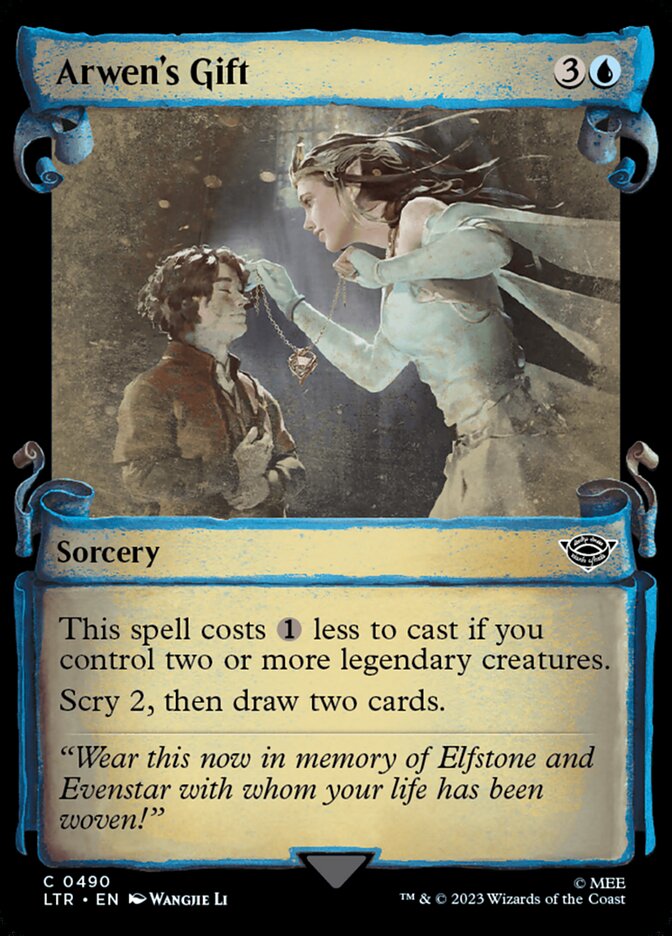 Arwen's Gift Showcase Silver Foil