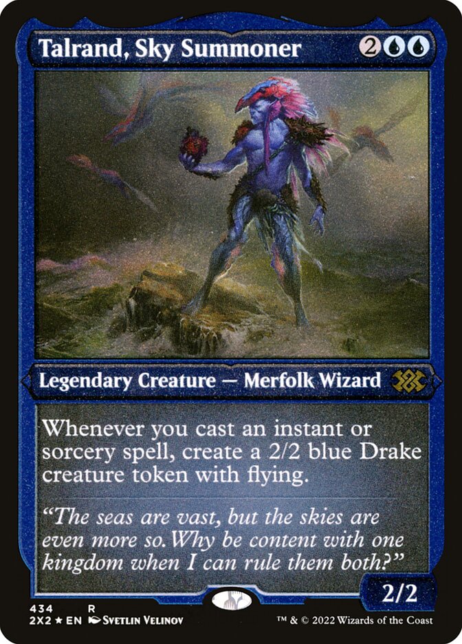 Talrand, Sky Summoner Etched Foil