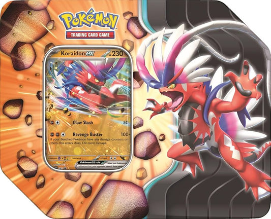 Pokémon Slashing Legends Tin Koraidon EX