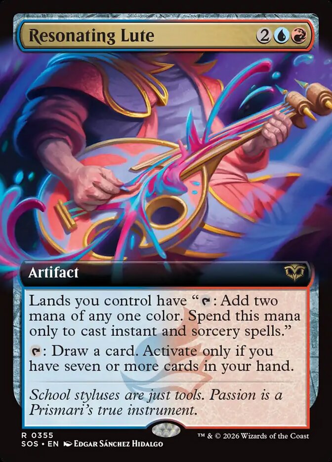 Resonating Lute Extended Art