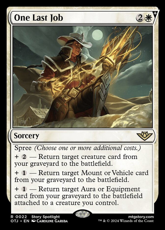 One Last Job Foil