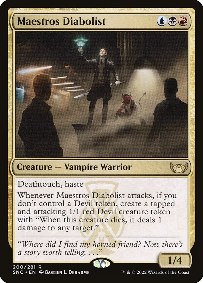 Maestros Diabolist Foil
