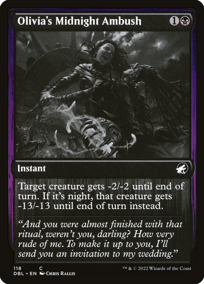 Olivia's Midnight Ambush Foil