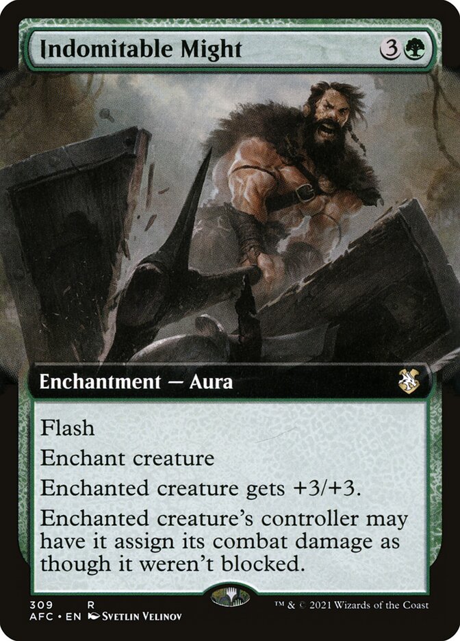 Indomitable Might Extended Art