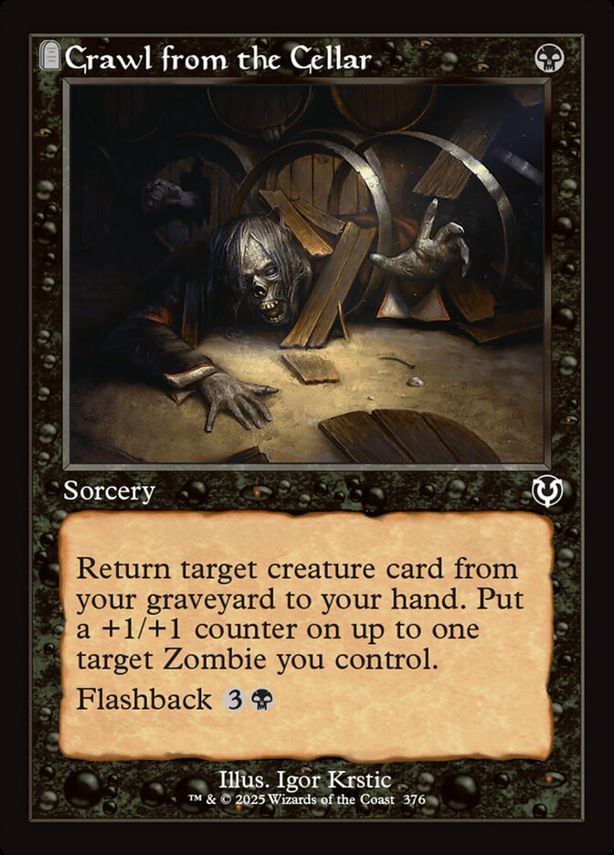 Crawl from the Cellar Retroframe
