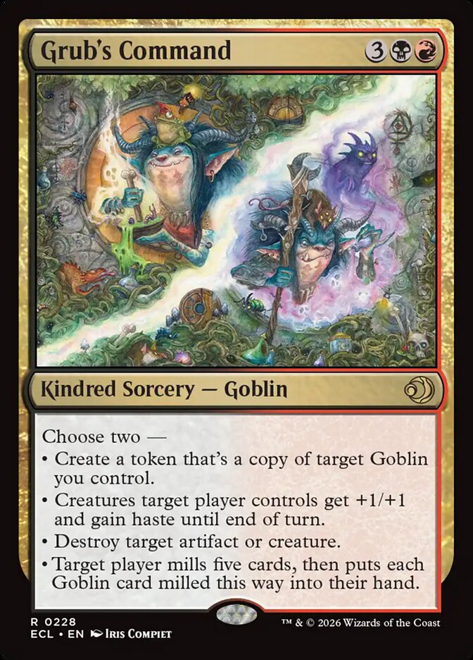 Grub's Command Foil