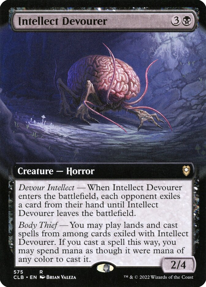 Intellect Devourer Extended Art Foil