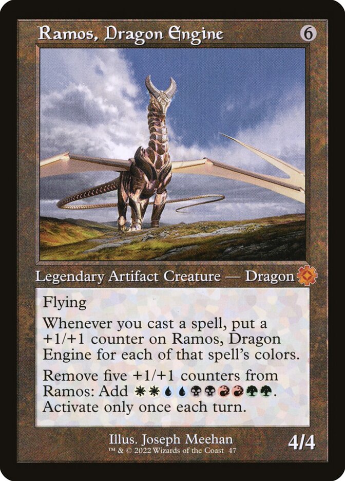 Ramos, Dragon Engine Retro Frame Foil